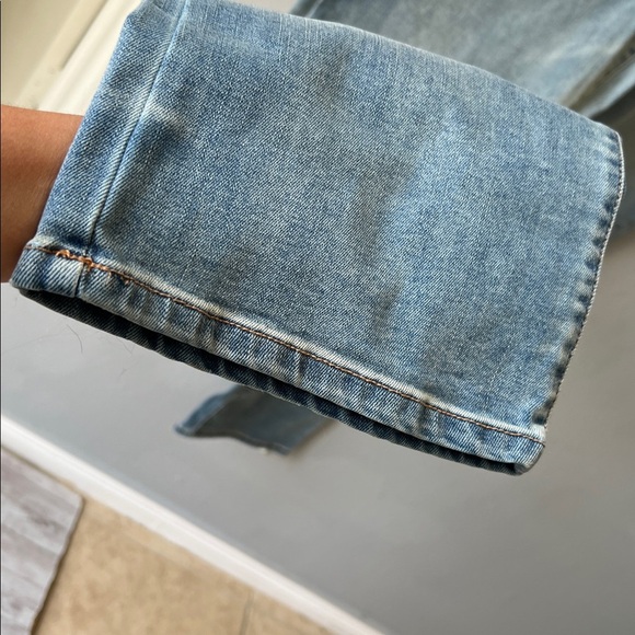 Old Navy Light Blue High-Rise Boot-Cut Jeans - Picture 7 of 9